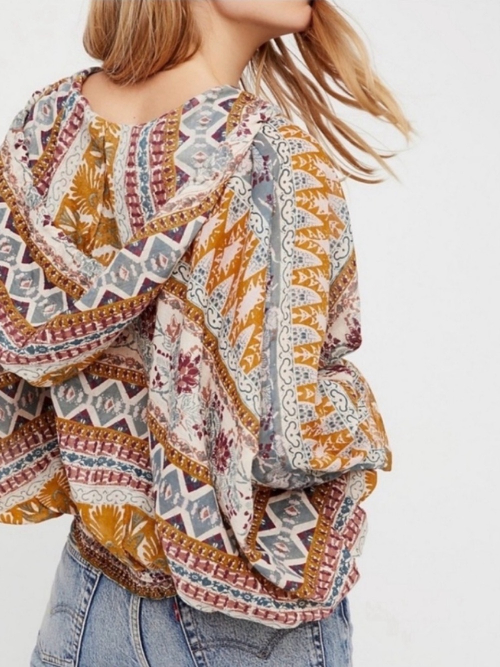 FREE PEOPLE hold on tight hoodie
